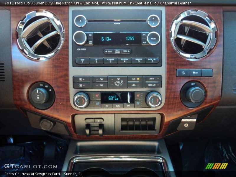 Controls of 2011 F350 Super Duty King Ranch Crew Cab 4x4