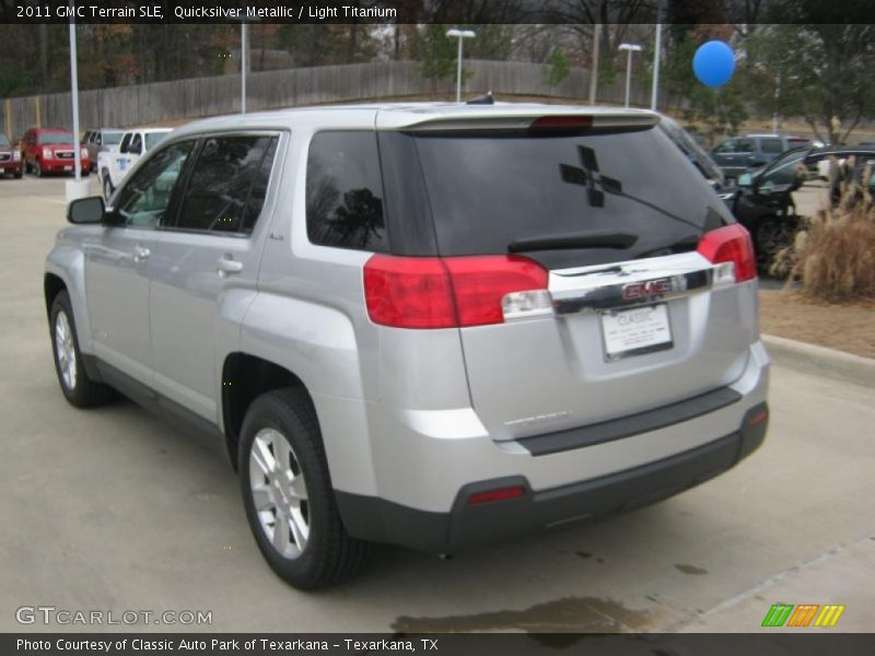 Quicksilver Metallic / Light Titanium 2011 GMC Terrain SLE