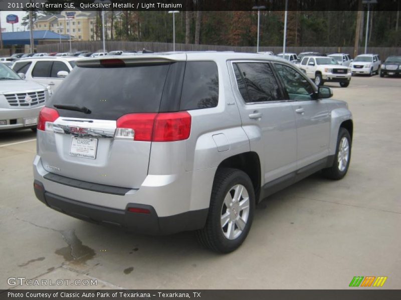 Quicksilver Metallic / Light Titanium 2011 GMC Terrain SLE