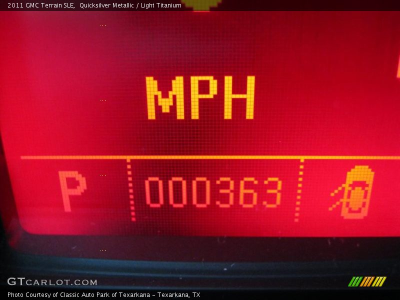 Quicksilver Metallic / Light Titanium 2011 GMC Terrain SLE