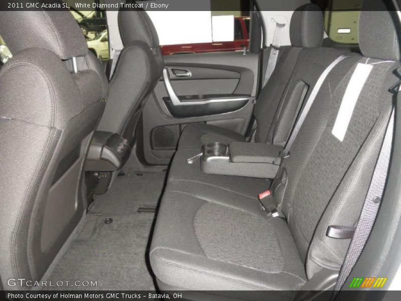 White Diamond Tintcoat / Ebony 2011 GMC Acadia SL