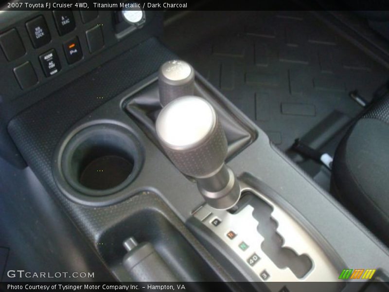  2007 FJ Cruiser 4WD 5 Speed Automatic Shifter