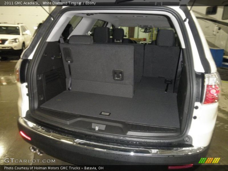 White Diamond Tintcoat / Ebony 2011 GMC Acadia SL