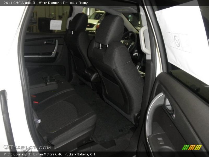 White Diamond Tintcoat / Ebony 2011 GMC Acadia SL