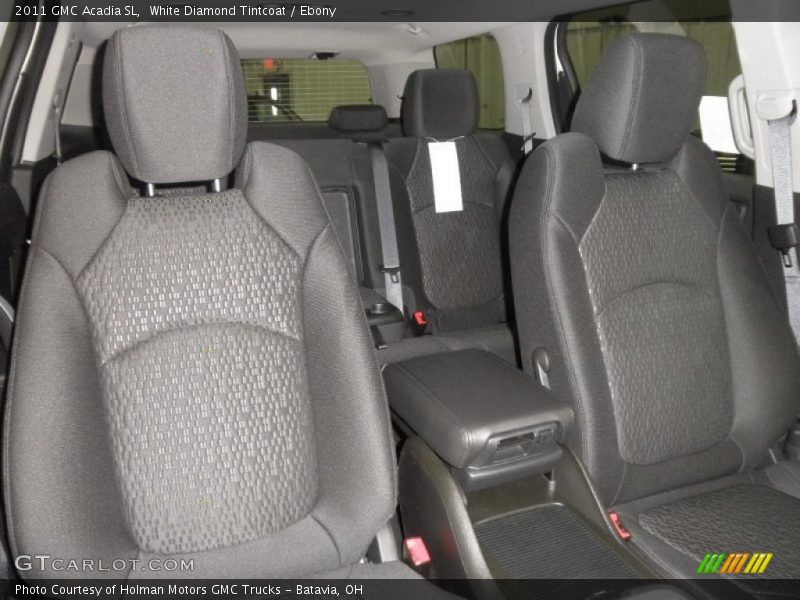 White Diamond Tintcoat / Ebony 2011 GMC Acadia SL
