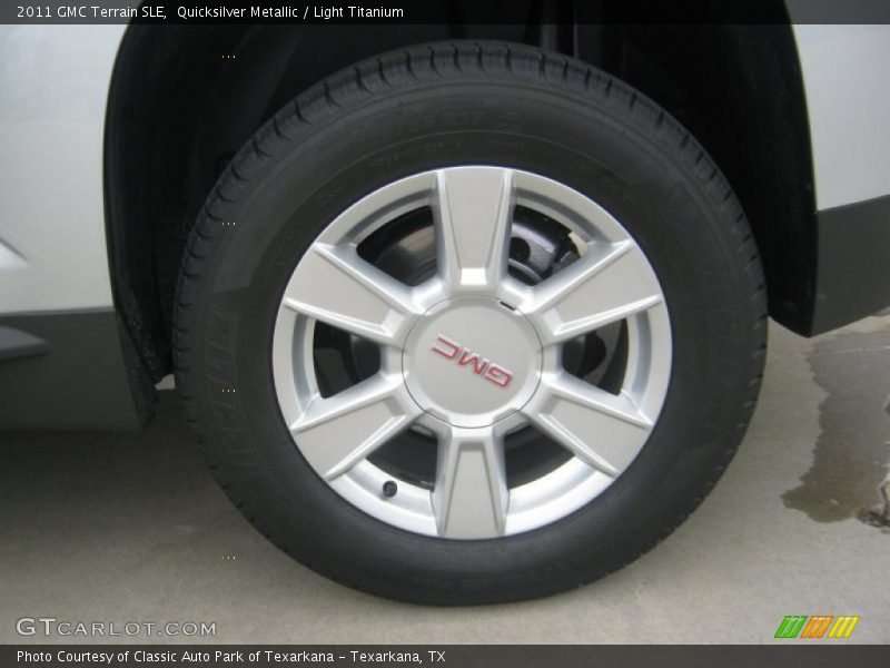 Quicksilver Metallic / Light Titanium 2011 GMC Terrain SLE