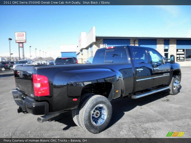  2011 Sierra 3500HD Denali Crew Cab 4x4 Dually Onyx Black