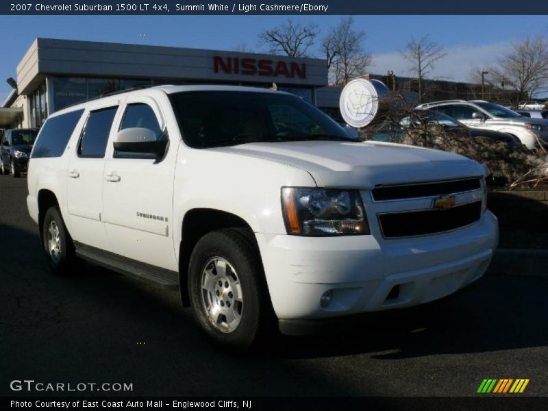 Summit White / Light Cashmere/Ebony 2007 Chevrolet Suburban 1500 LT 4x4