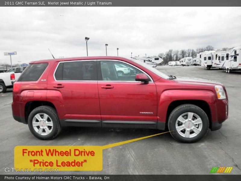 Merlot Jewel Metallic / Light Titanium 2011 GMC Terrain SLE