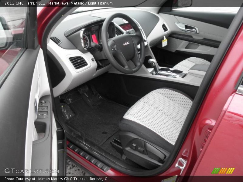 Merlot Jewel Metallic / Light Titanium 2011 GMC Terrain SLE