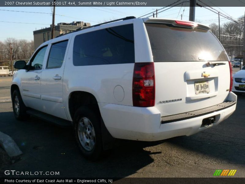 Summit White / Light Cashmere/Ebony 2007 Chevrolet Suburban 1500 LT 4x4