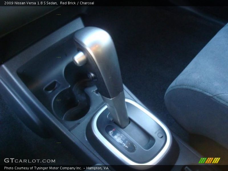Red Brick / Charcoal 2009 Nissan Versa 1.8 S Sedan