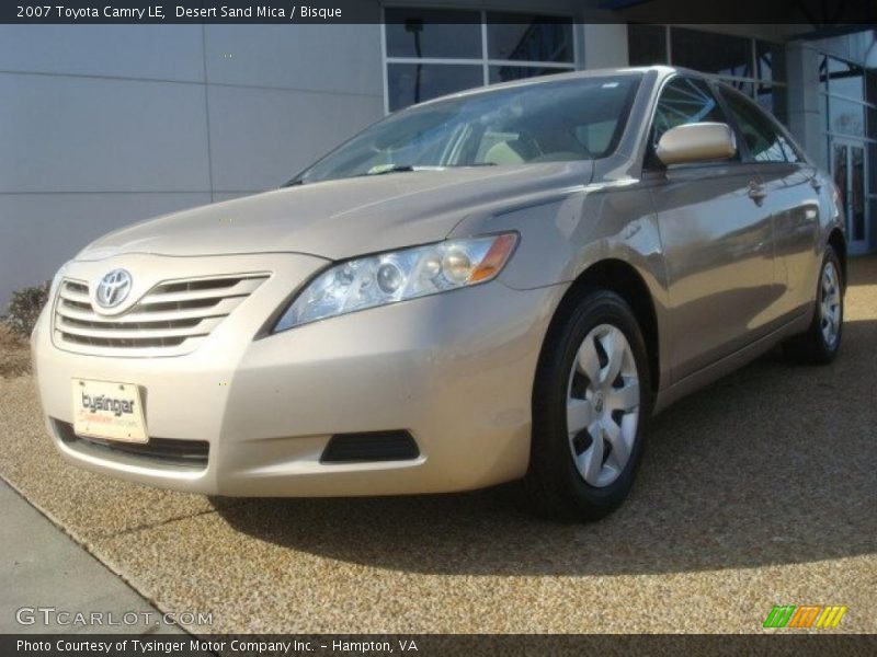 Desert Sand Mica / Bisque 2007 Toyota Camry LE