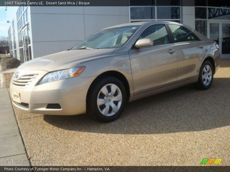 Desert Sand Mica / Bisque 2007 Toyota Camry LE