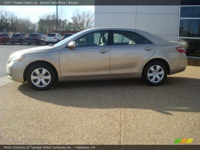 Desert Sand Mica / Bisque 2007 Toyota Camry LE