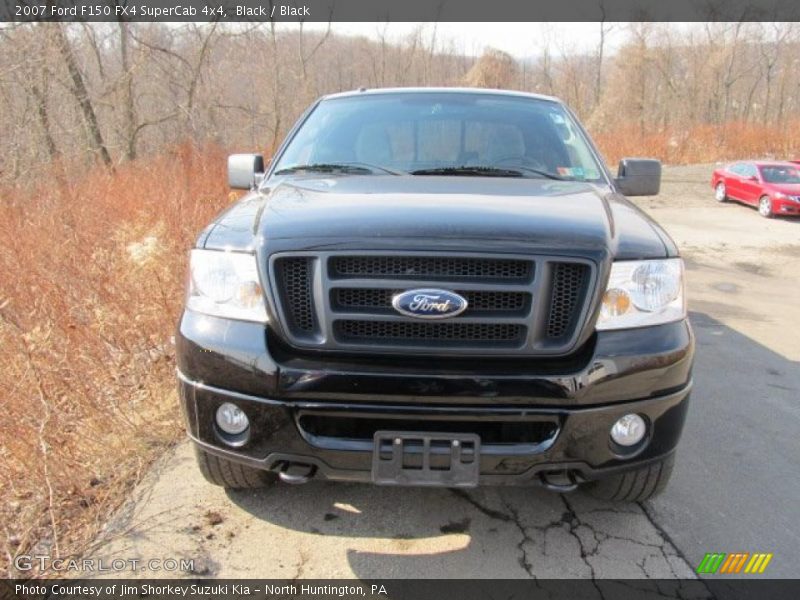 Black / Black 2007 Ford F150 FX4 SuperCab 4x4