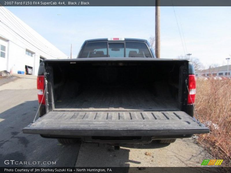 Black / Black 2007 Ford F150 FX4 SuperCab 4x4