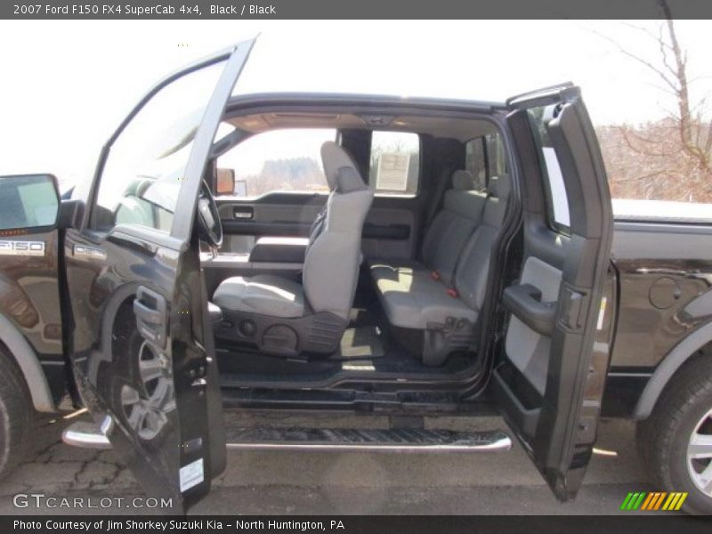 Black / Black 2007 Ford F150 FX4 SuperCab 4x4