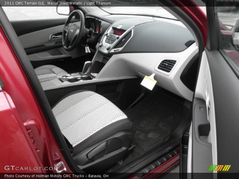 Merlot Jewel Metallic / Light Titanium 2011 GMC Terrain SLE