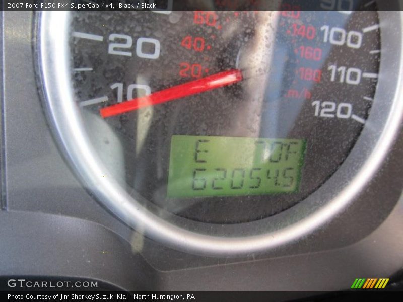 Black / Black 2007 Ford F150 FX4 SuperCab 4x4