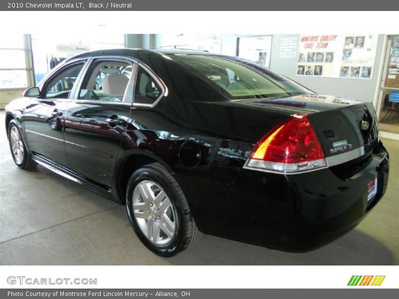 Black / Neutral 2010 Chevrolet Impala LT