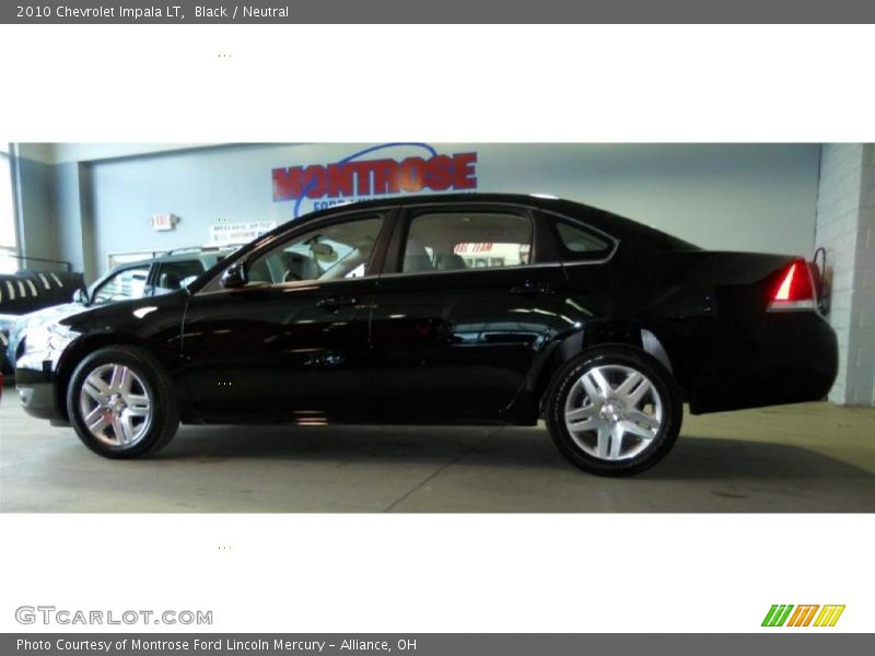 Black / Neutral 2010 Chevrolet Impala LT