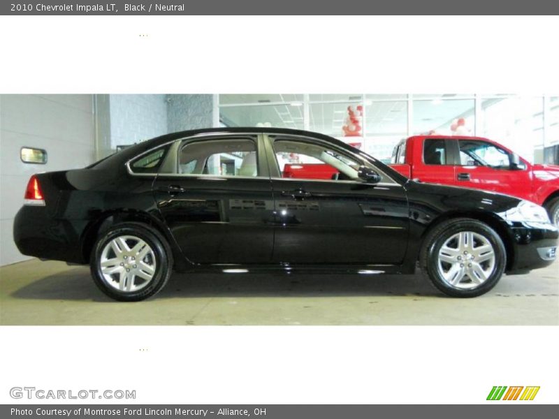 Black / Neutral 2010 Chevrolet Impala LT
