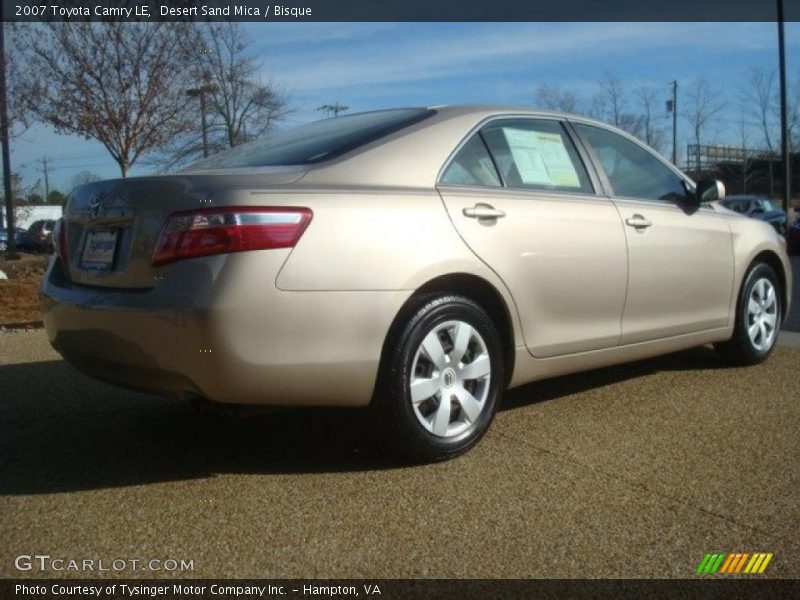 Desert Sand Mica / Bisque 2007 Toyota Camry LE