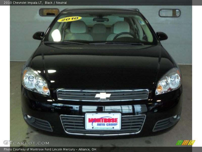 Black / Neutral 2010 Chevrolet Impala LT