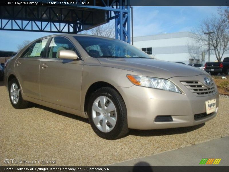 Desert Sand Mica / Bisque 2007 Toyota Camry LE