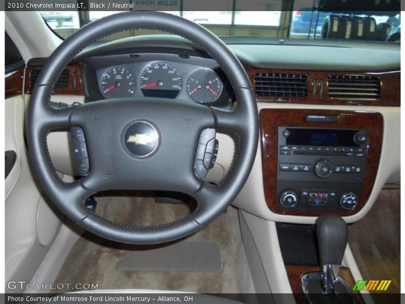 Black / Neutral 2010 Chevrolet Impala LT