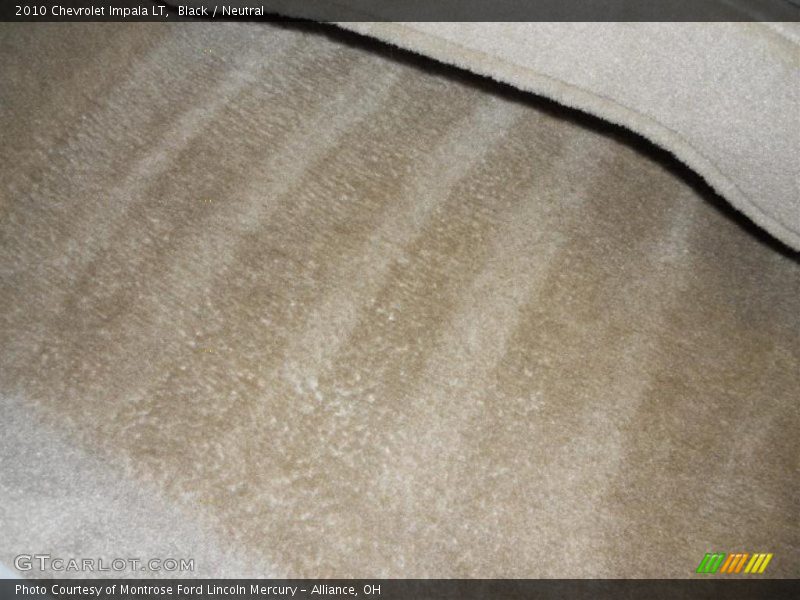 Black / Neutral 2010 Chevrolet Impala LT