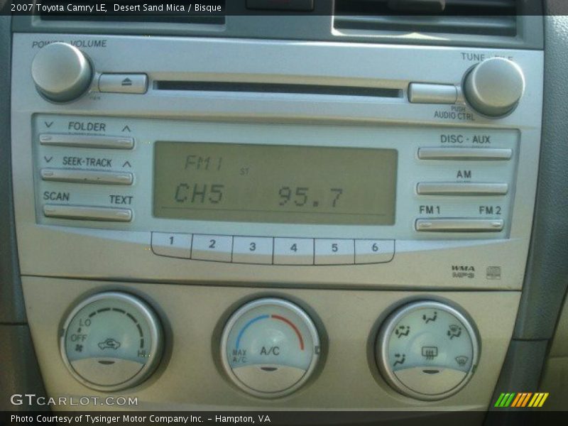 Desert Sand Mica / Bisque 2007 Toyota Camry LE