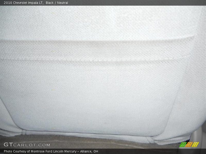 Black / Neutral 2010 Chevrolet Impala LT