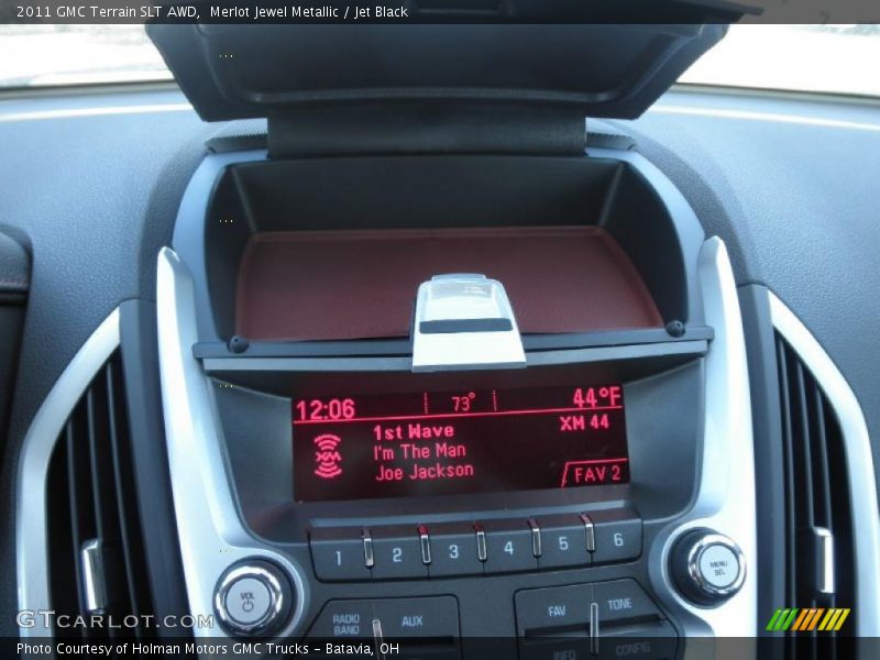 Merlot Jewel Metallic / Jet Black 2011 GMC Terrain SLT AWD