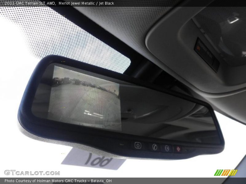 Merlot Jewel Metallic / Jet Black 2011 GMC Terrain SLT AWD