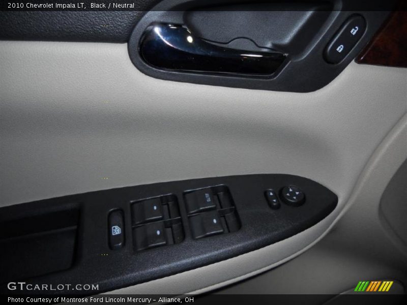 Black / Neutral 2010 Chevrolet Impala LT