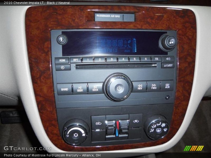 Black / Neutral 2010 Chevrolet Impala LT