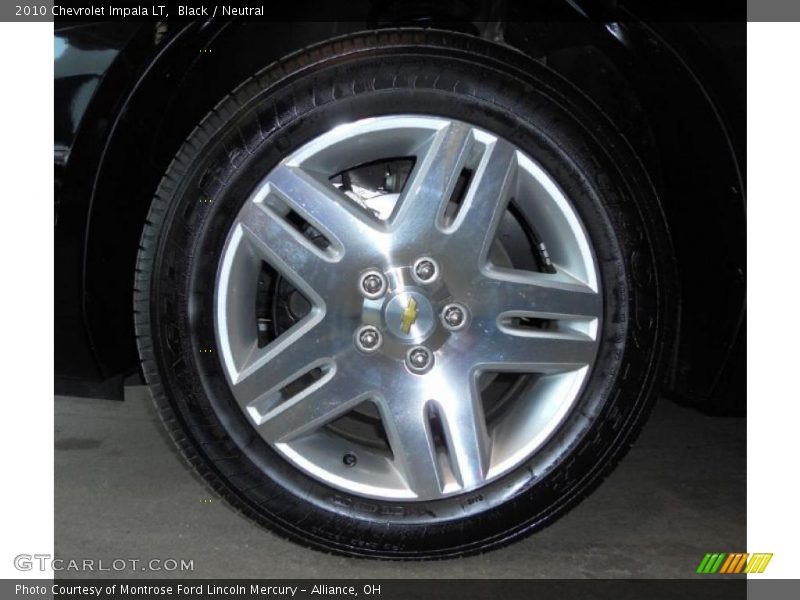 Black / Neutral 2010 Chevrolet Impala LT