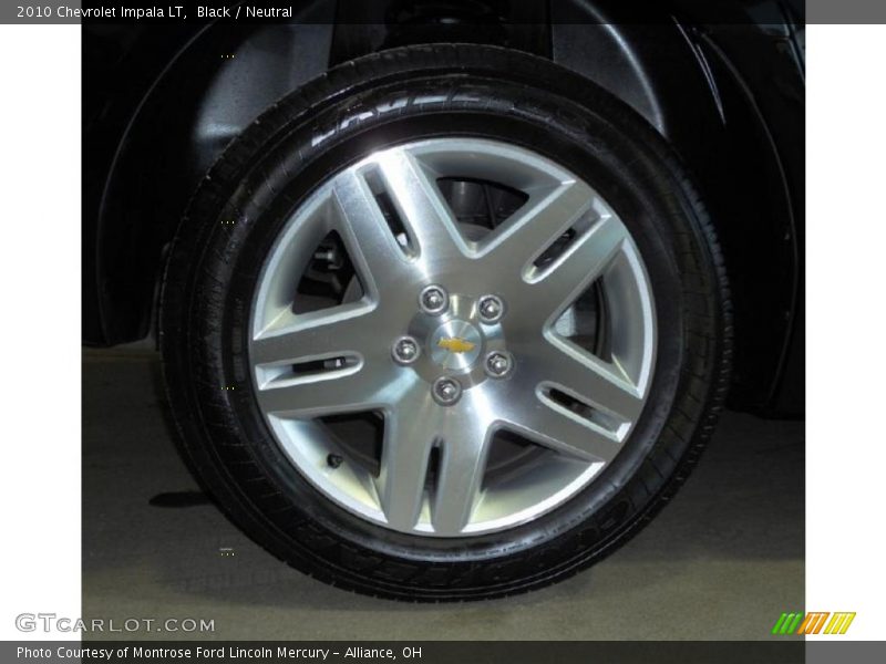 Black / Neutral 2010 Chevrolet Impala LT