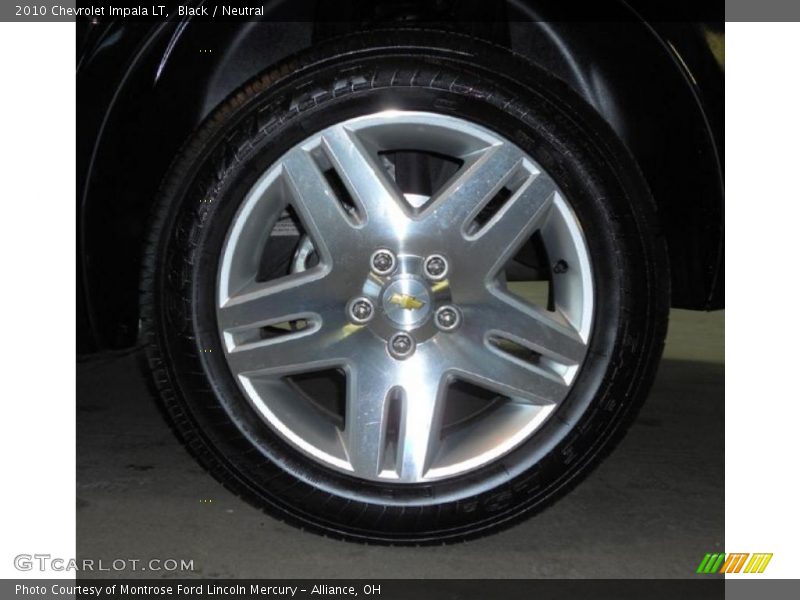 Black / Neutral 2010 Chevrolet Impala LT