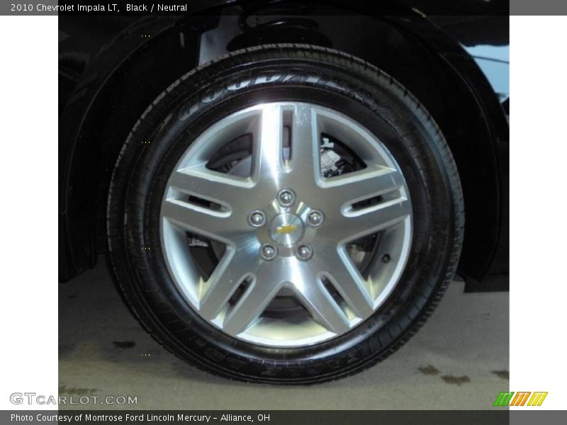 Black / Neutral 2010 Chevrolet Impala LT