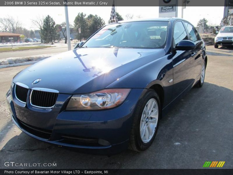 Mystic Blue Metallic / Grey 2006 BMW 3 Series 325xi Sedan