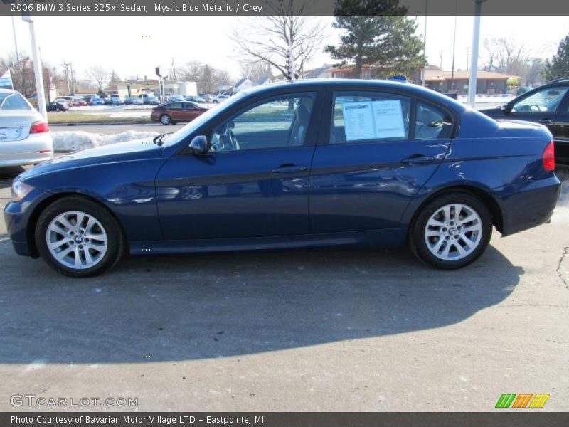 Mystic Blue Metallic / Grey 2006 BMW 3 Series 325xi Sedan