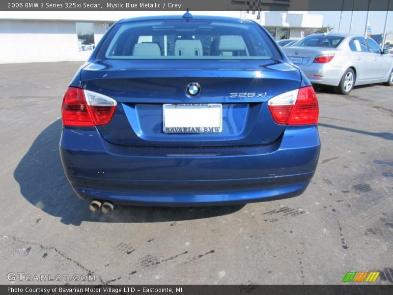 Mystic Blue Metallic / Grey 2006 BMW 3 Series 325xi Sedan