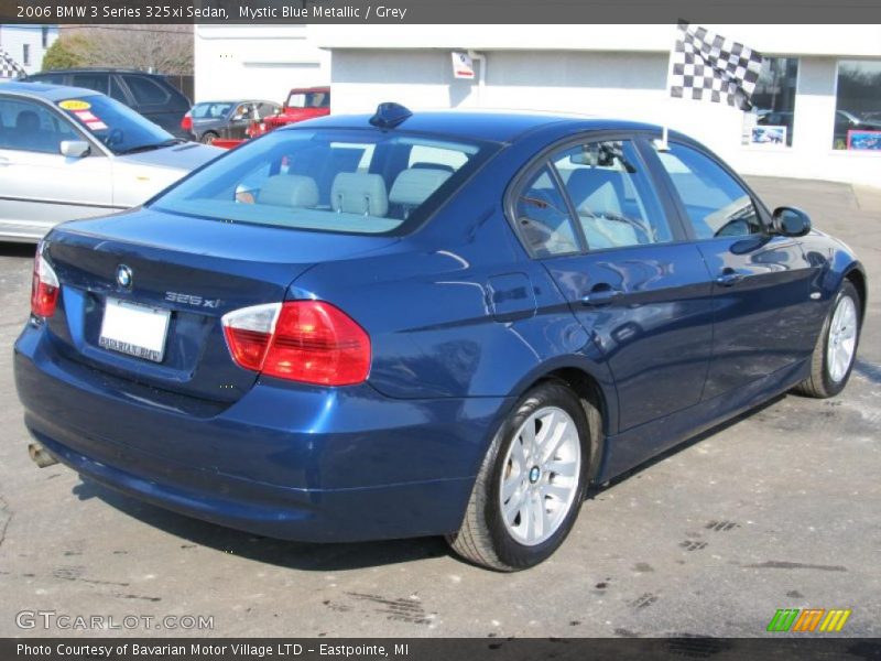 Mystic Blue Metallic / Grey 2006 BMW 3 Series 325xi Sedan