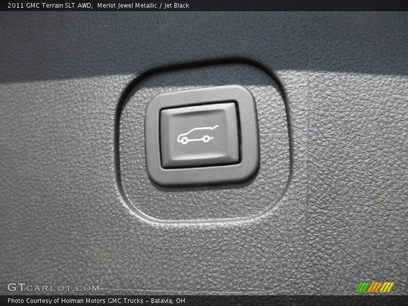 Merlot Jewel Metallic / Jet Black 2011 GMC Terrain SLT AWD
