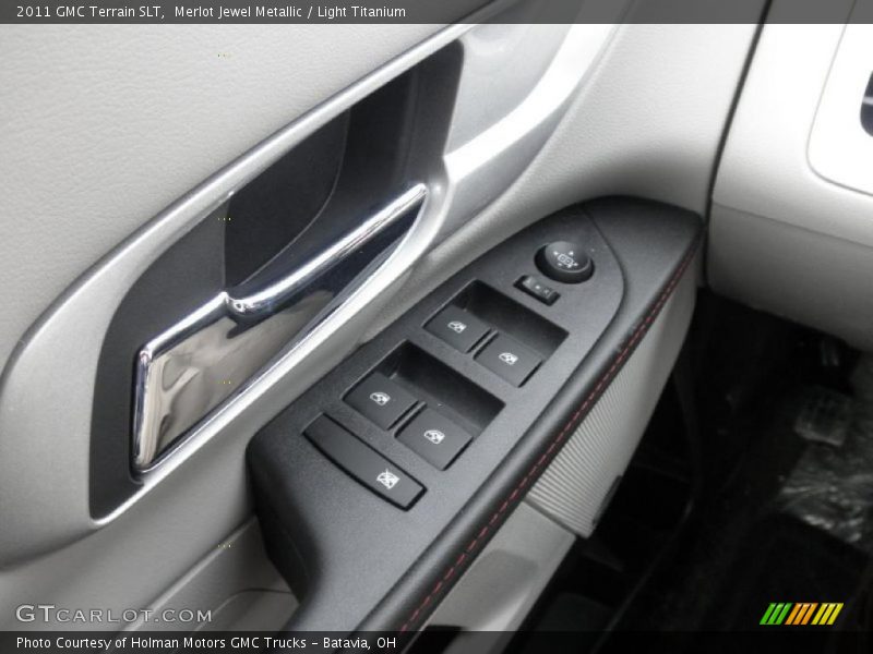 Merlot Jewel Metallic / Light Titanium 2011 GMC Terrain SLT