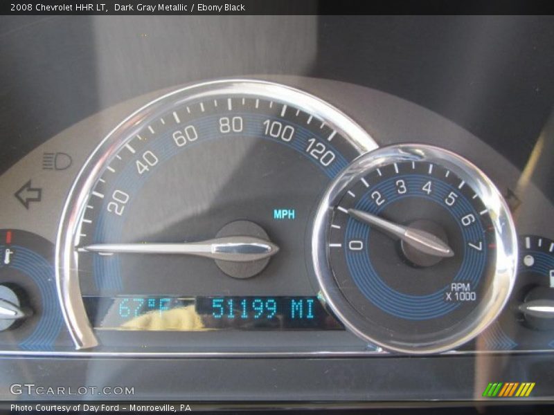 Dark Gray Metallic / Ebony Black 2008 Chevrolet HHR LT