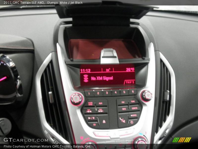 Olympic White / Jet Black 2011 GMC Terrain SLE AWD